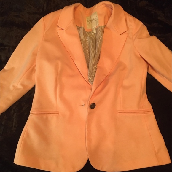 Pink or Salmon Blazer - Picture 1 of 1